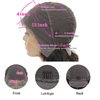 Sol Soal 10 inch Short Curly Bob Lace Front Wigs Human Hair 13x4 HD Transparent Water Wave Lace Front Wigs for Women Pre Plucked Glueless Water Wave Bob Wig Human Hair Wet and Wavy Bob Lace Wig