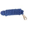 AJ Tack 10 Foot Cotton Lead Rope with Bull Snap Burgundy
