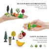 LC JoyCre Toy Trees Toys Plastic Play Trees Vegetables and Fruits Toys for Toddlers School Projects Toys for Kids Learning Toys Realistic Food Figurines