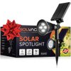 SOLVAO Solar Spot Light | Ultra Bright, Waterproof, Outdoor | Auto On/Off Function | Rechargeable LED for 4th of July, Lighting Flag Pole Lights, Landscape, Wall, Fence, Yard & Garden