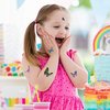 Konsait Kids Tattoos Butterfly Temporary Tattoos, Fake Tattoo Sticker for Girls Kids Women Children's Birthday Party Bag Filler Gift Birthday Girls Party Favors, 16 Sheets