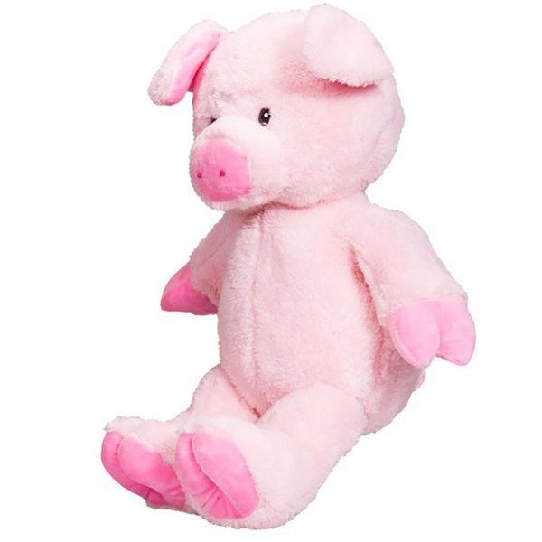 Cuddly Soft 16 inch Stuffed Pink Pig...We stuff 'em...You love 'em!