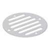 White Water 7728S Marine 304 Stainless Steel Deck Drain Cover for Boat, Yacht, RV, Drainage, Plumbing