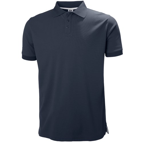 Helly Hansen Men's Riftline Quick Dry Short Sleeve Polo, 598 Navy, Small