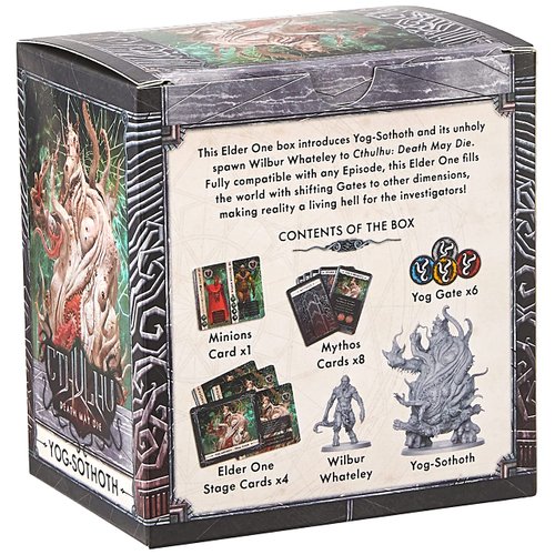 CMON Cthulu: Death May Die YOG-Sothoth Board Game Expansion | Horror Game | Mystery Game | Cooperative Game for Adults and Teens | Ages 14+ | 1-5 Players | Average Playtime 90-120 Minutes | Made