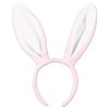 Beistle Soft-Touch Bunny Ears Pink & White