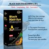 CSFDXD Black Hair Dye Shampoo for Gray Hair coverage,New Upgrade 3 In 1 Black Hair Dye –Herbal Black Hair Shampoo for Women & Men,Long Lasting Black Hair Color Shampoo
