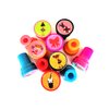 TINYMILLS 24 Pcs Cheerleading Assorted Stamps for Kids Stamps (12 Different Designs) Cheer Party Favors, Cheer Camp Favors,