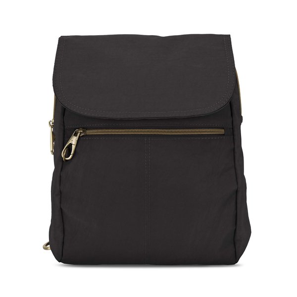 Travelon Anti-theft Signature Slim Backpack, Black