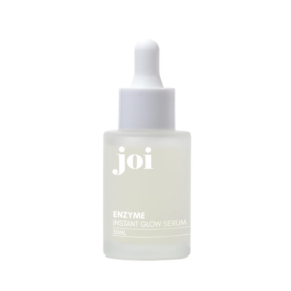 Joi Enzyme Instant Glow Serum | Pineapple & Pomegranate Enzyme | Hyaluronic Acid & Tremella Mushroom | Mild Exfoliation & Hydration Boost 1Oz
