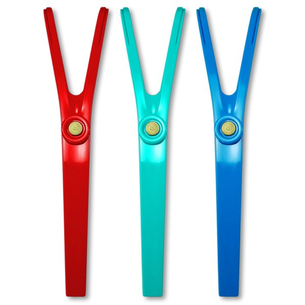 Flossaid Dental Floss Holder - 3 Pack (Assorted Colors)