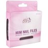 25pcs - PANA Mini Double-Sided Emery Nail File for Manicure, Pedicure, Natural, and Acrylic Nails - Black (Grit 180/240)