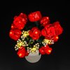 VONADO Light Kit Compatible with Lego-Bouquet-of-Roses-10328 Flowers Icons (Lights Only, No Models) Creative LED Lighting Set Compatible with Lego 10328 Valentines Roses Bouquet Building Set