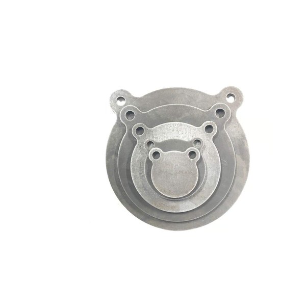 AR500 3/8" Steel Shooting Target Gong 5pc Set 3,4,6,8,10"