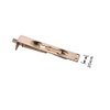 TOGU LC 6" Solid Stainless Steel Lever Action Flush Bolt,Concealed Security Door Lock For Composite Doors,French Doors,Wood Doors,Double Doors,Dummy Doors,Golden Plated