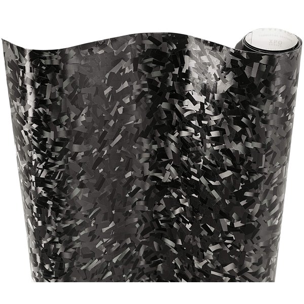 VViViD+ Forged Composite Carbon Vinyl Wrap Roll (1ft x 5ft, Black)