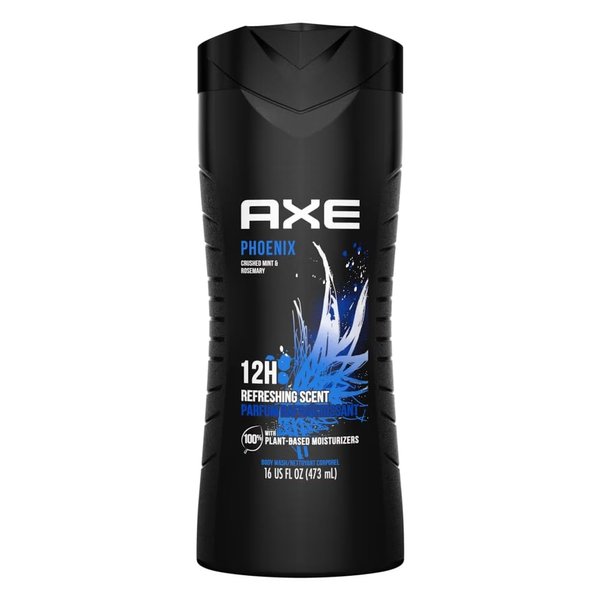 Axe Revitalizing Shower Gel, Phoenix 16 oz (Pack of 7)