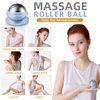 MURLIEN Ice Therapy Massage Roller Ball, Manual Massager for Trigger Point, Deep Tissue Massage, Alleviating Muscle Tension and Pain Relief, Suitable for Neck, Back, Shoulders, Arms, Legs, Thighs etc.