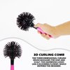 3D Hair Comb, Round Massage Brush, Spherical Shape Styling Hair Comb for Drying, Hairdressing