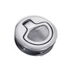 Mxeol Marine Slam Latch Boat Flush Pull Latch 2" Stainless Steel Hatch Latch Round Pull
