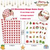 DimiGlobal 24 Christmas Bingo Game Cards for Kids Christmas Party Paper Bingo Cards Bulk,School Classroom Games,Christmas Party Bingo Supplies,Family Bingo Games Cards,Xmas Party Favors