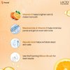 Lacto Calamine Vitamin C Foaming Face wash| Brightens skin & control blackheads & whiteheads| With Built-in foaming Brush|Sulphate free face wash| Paraben Free| 150 ml x Pack of 1