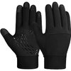 YukiniYa Kids Winter Gloves Thick Soft Fleece Warm Touch Screen Anti-Slip for Boys Girls 3-15 Years Cycling School