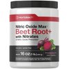 Horbäach Nitric Oxide Beet Root Powder | 16 oz (454g) | Mixed Berry Flavor | with Nitrates | Vegan, Non-GMO, and Gluten Free Supplement