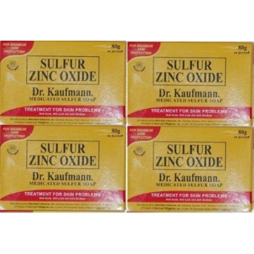 Lot of 4 Dr. Kaufmann Medicated Sulfur Soap
