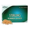 Alliance Rubber 24105 Sterling Rubber Bands Size #10, 1 lb Box Contains Approx. 5000 Bands (1 1/4" x 1/16", Natural Crepe) Beige