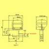 USAGUY Propane Tank Top Patio Heater Replacement Parts Safety Faston Type Thermocouple Safety Assembly Kit with FD4 Dump Switch