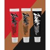 Zinka Team Face Paint And Sun Block - San Francisco - Red/Flesh/Black