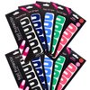 WEILUSI Nail Protector Nail Art Plastic Peel Off Sticker U-Shape Tape Polish Guards Cuticle Protectors Disposable 10 Sheets 100pcs