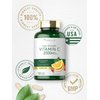 Carlyle Vitamin C 2000mg | with Rose HIPS | 150 Caplets | Vegetarian, Non-GMO, Gluten Free Supplement