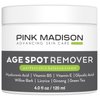 Pink Madison Dark Spot Corrector Best Age Spot Remover Treatment for Face Hands Body Circle 4 Ounce Cream