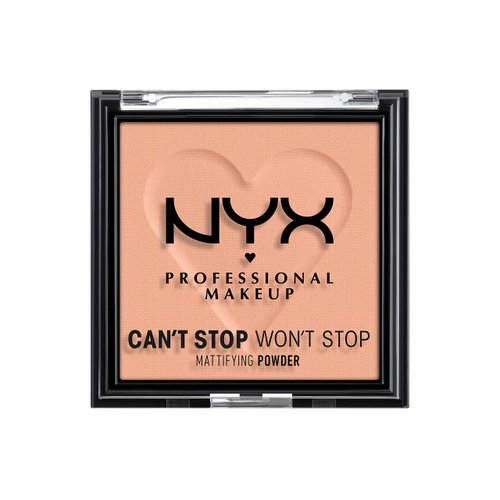 NYX PROFESSIONAL MAKEUP Can't Stop Won't Stop Mattifying Pressed Powder - Bright Peach