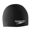 Speedo Unisex-Adult Swim Cap Silicone, Speedo Black, One Size