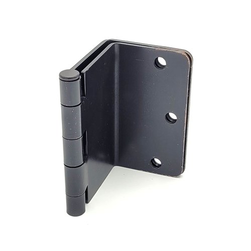 3.5 Inch Swing Clear Offset Door Hinge (1/4" Radius, Vintage Bronze)