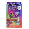 Trolls 2 Hair Accessory 20 Piece Set - Trolls World Tour Accessories Set Box for Kids with Snap Clips, Barrettes, Terries, and Elastics, 20 Cute Pretend Play Fashion Accessories
