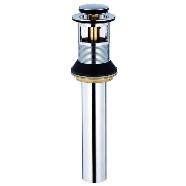 Danze DA505918 Metal Touch Down Drain Assembly, 1 1/4-Inch Tailpiece Diameter, Chrome