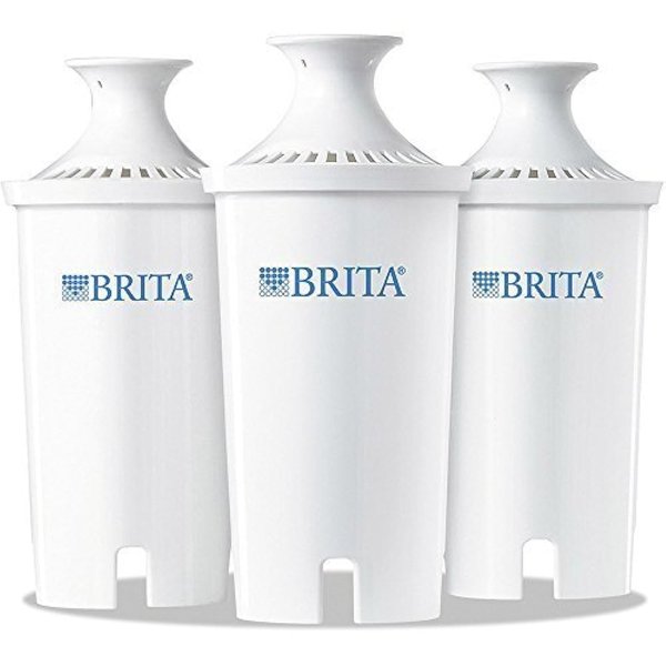 Brita Replacement Water Filter for Pitchers, 3 Count