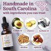Organic Vitamin E Oil for Skin & Scars |100% Pure Natural Vitamin E Serum Hand Made in South Carolina | 15000 IU Vitamin E for Face & Hair| Non-GMO, Gluten & Cruelty Free, Vegan | Scented 0.5 Fl Oz
