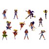 DC Super Hero Girls - 75 Assorted Temporary Tattoos