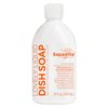 Sapadilla Liquid Dish Soap - Grapefruit + Bergamot - Made with 100% Pure Essential Oil Blends, Tough on Grease, Aromatic & Fragrant Dishwashing Liquid, Plant Based, Biodegradable, 16 Ounce (Pack of 1)