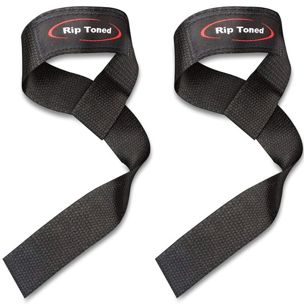 Rip Toned Performance Wrist Straps For Weightlifting - 23" Weight Lifting Straps for Men, Women (Padded) - Cotton Gym Wrist Wraps for Deadlift, Strength Training, Powerlifting, Bodybuilding