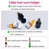 YeulYuuri Hair oil applicator for scalp，Hair oiling applicator,Root comb applicator bottle, Scalp oil applicator,scalp massager hair growth, Ball Hair Oil Applicator Bottle（Transparent white）