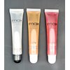 Cherimoya Variety Set Of 3 MAX Lip Gloss Clear, Peach, Strawberry Gloss (Clear+Peach+Strawberry)