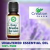 Easy Breathe Essential Oil Blend with Peppermint, Eucalyptus, Clary Sage, Rosemary, Cedar, Aromatherapy by Creation Pharm