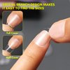 Makartt Nail Tips,Short Oval,Clear,500pcs 10 Sizes,Full Cover,Press on Nails for Easy Nail Extension Manicure Soak Off Fake Nails Acrylic Nails False Nails for Gel Polish Nail Art Nail Salon DIY Nails