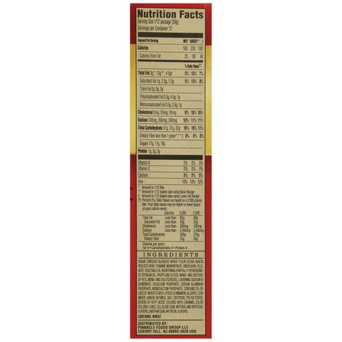 Duncan Hines Moist Signature Spice Cake Mix 16.5 oz